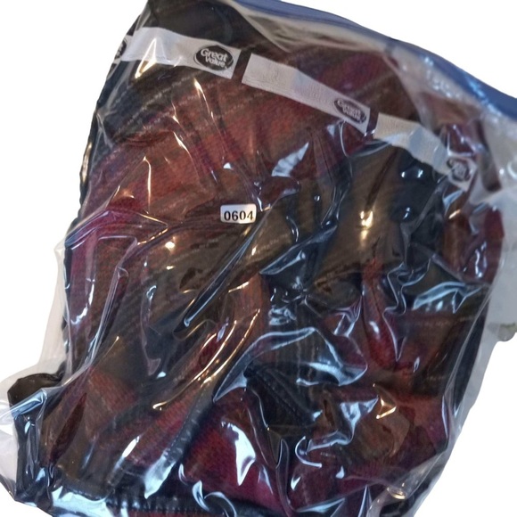 Jolt Women Red Black Tribal Print Wool Blend Jacket Sz M Toggle Buttons Pockets - Picture 11 of 11